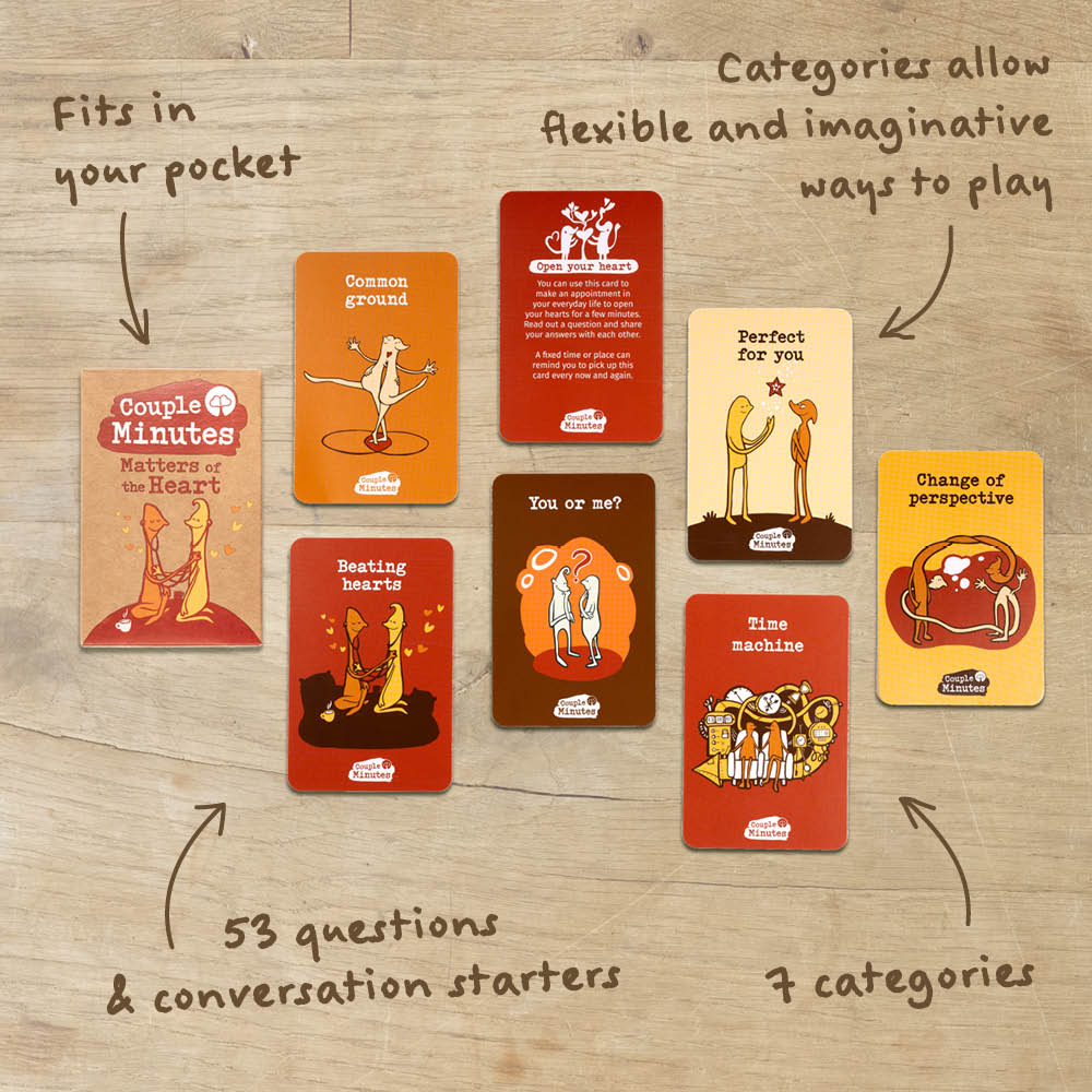 CoupleMinutes Matters of the Heart – conversation cards for couples, image 4